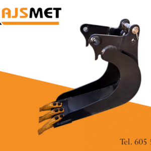 Łyżki do minikoparek i do koparko-ładowarek o szerokości od 15 do 50mm